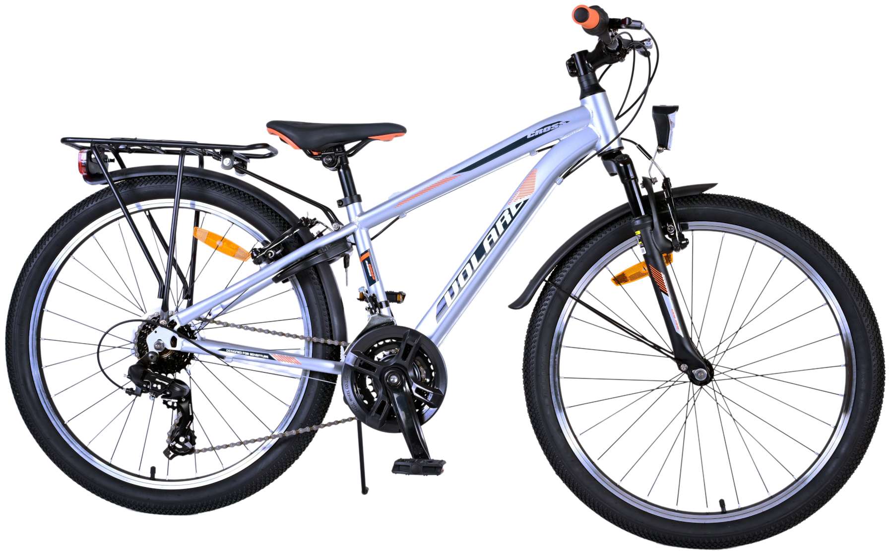 TPFSports Cross Kinderfahrrad - Jungen - 2 Handbremsen - 18 Gänge - 24 Zoll