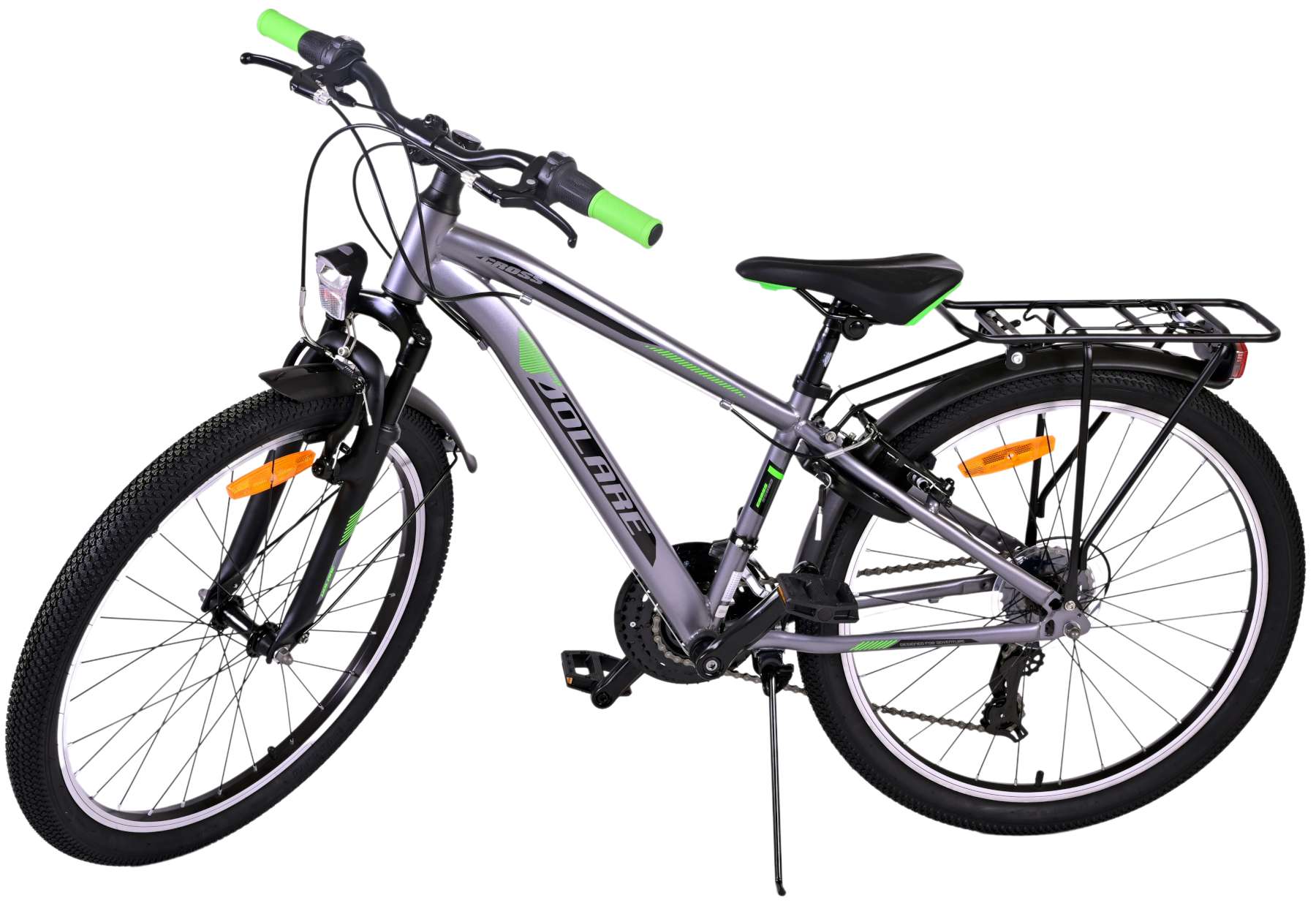 TPFSports Cross Kinderfahrrad - Jungen - 2 Handbremsen - 18 Gänge - 24 Zoll