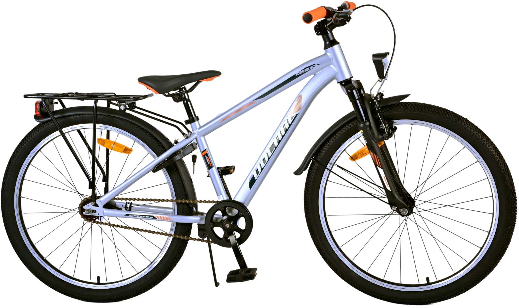 TPFSports Cross Kinderfahrrad - Jungen - Rücktritt + Handbremse - 24 Zoll