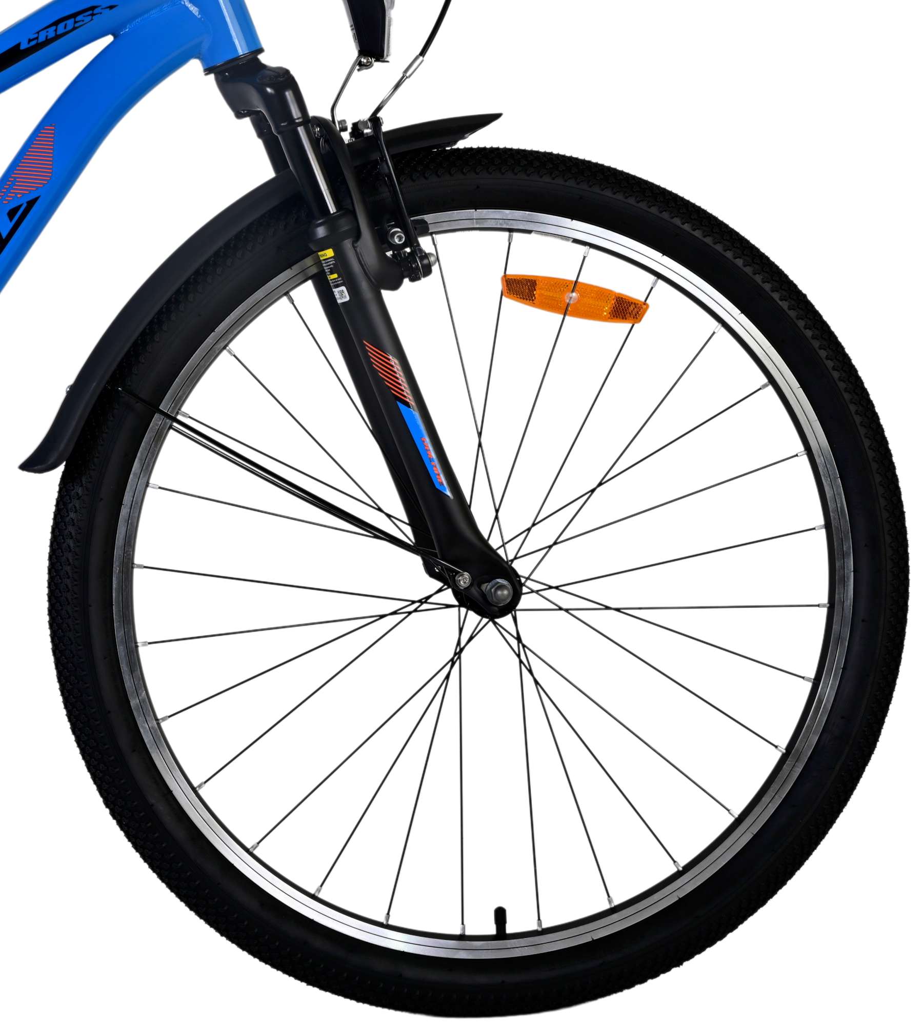TPFSports Cross Kinderfahrrad - Jungen - Rücktritt + Handbremse - 26 Zoll