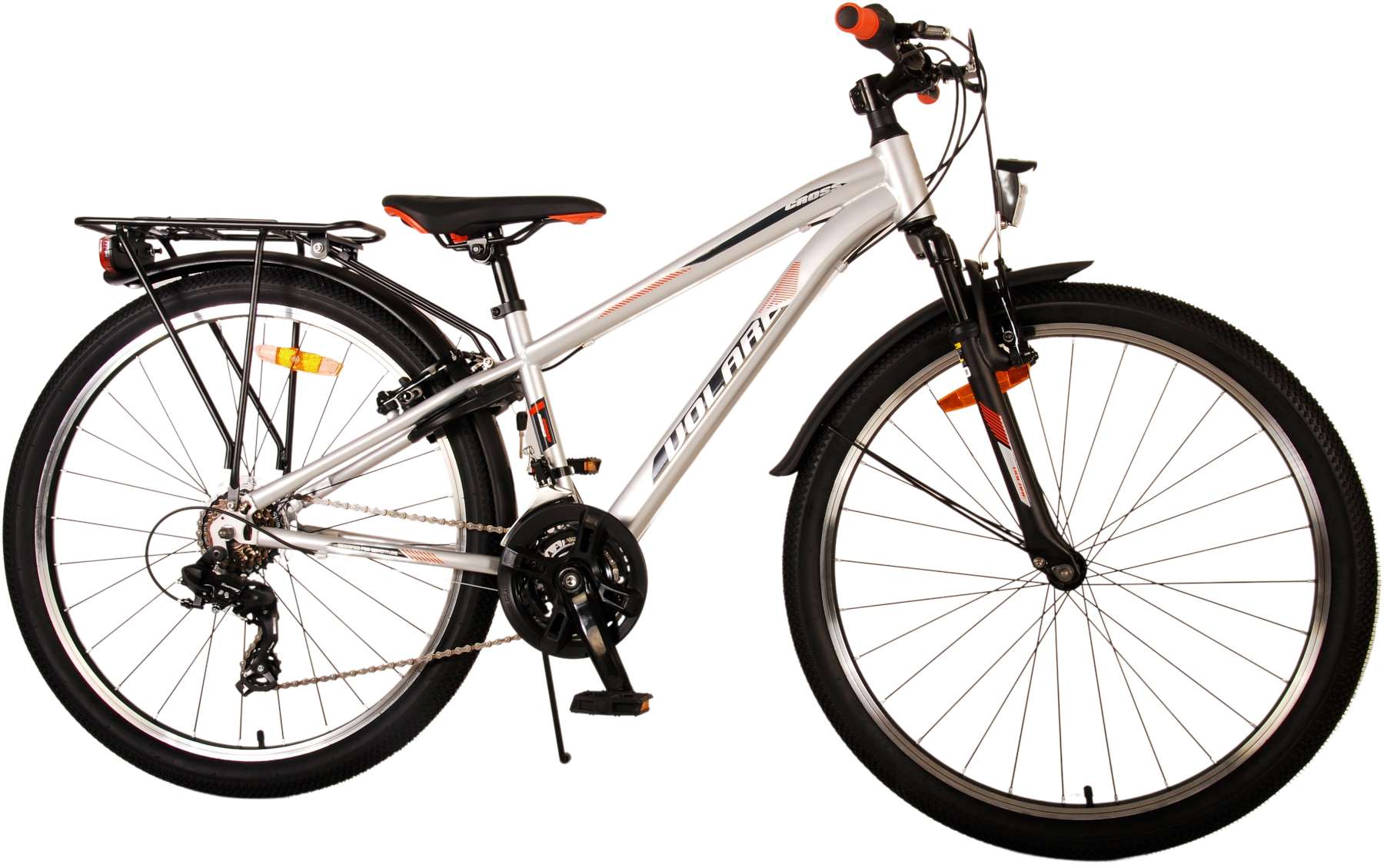 TPFSports Cross Kinderfahrrad - Jungen - 2 Handbremsen - 26 Zoll - 18 Gänge