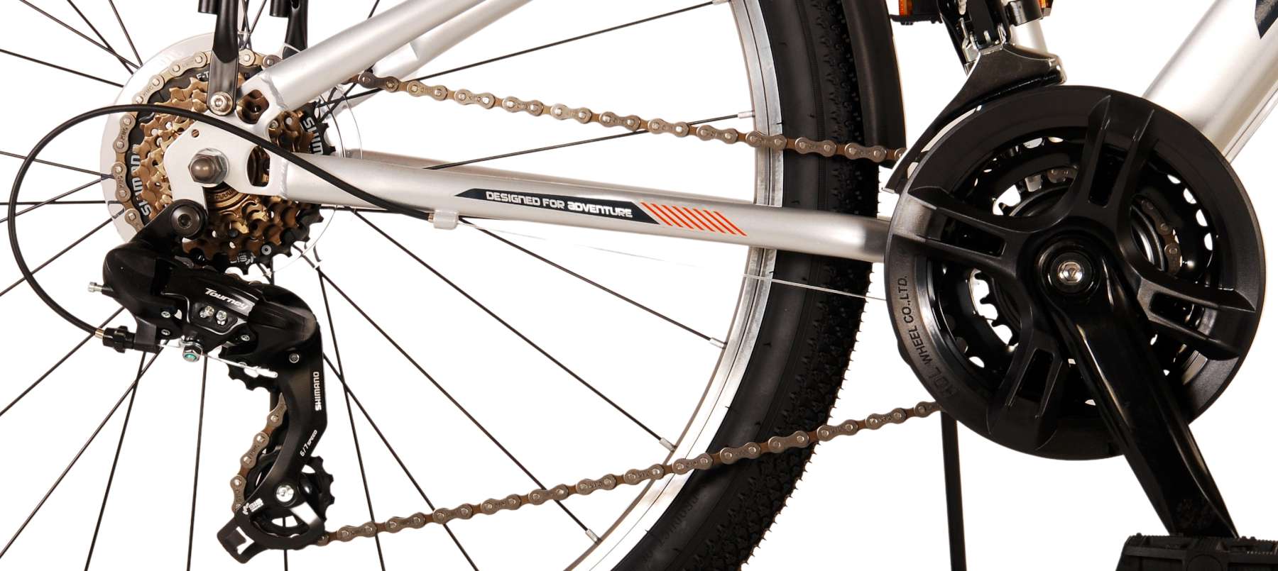 TPFSports Cross Kinderfahrrad - Jungen - 2 Handbremsen - 26 Zoll - 18 Gänge