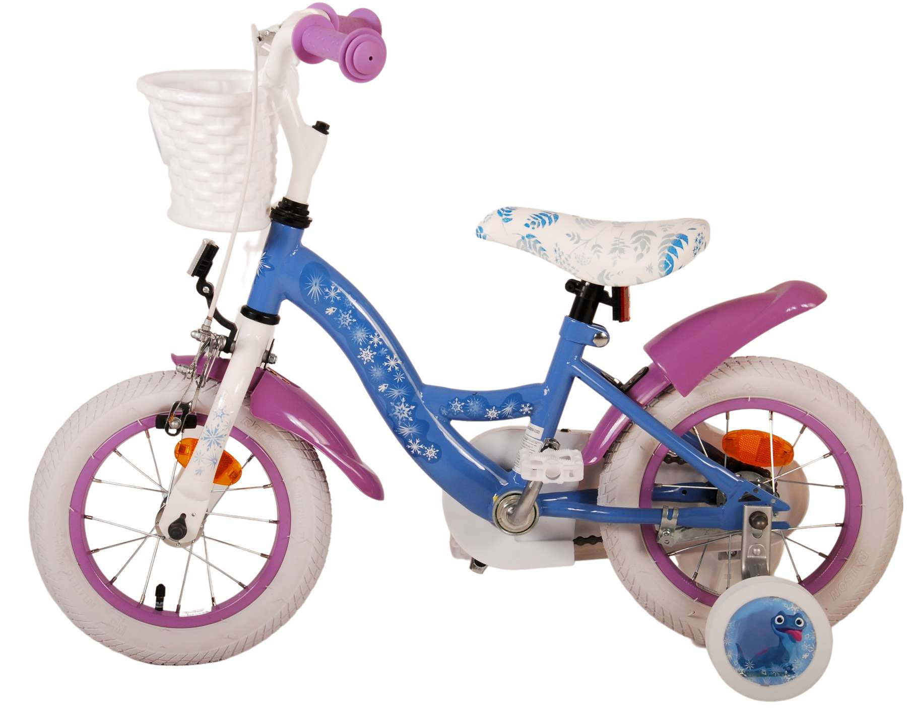 TPFSports Disney Frozen 2 Kinderfahrrad - Mädchen - 12 Zoll - Modell 4