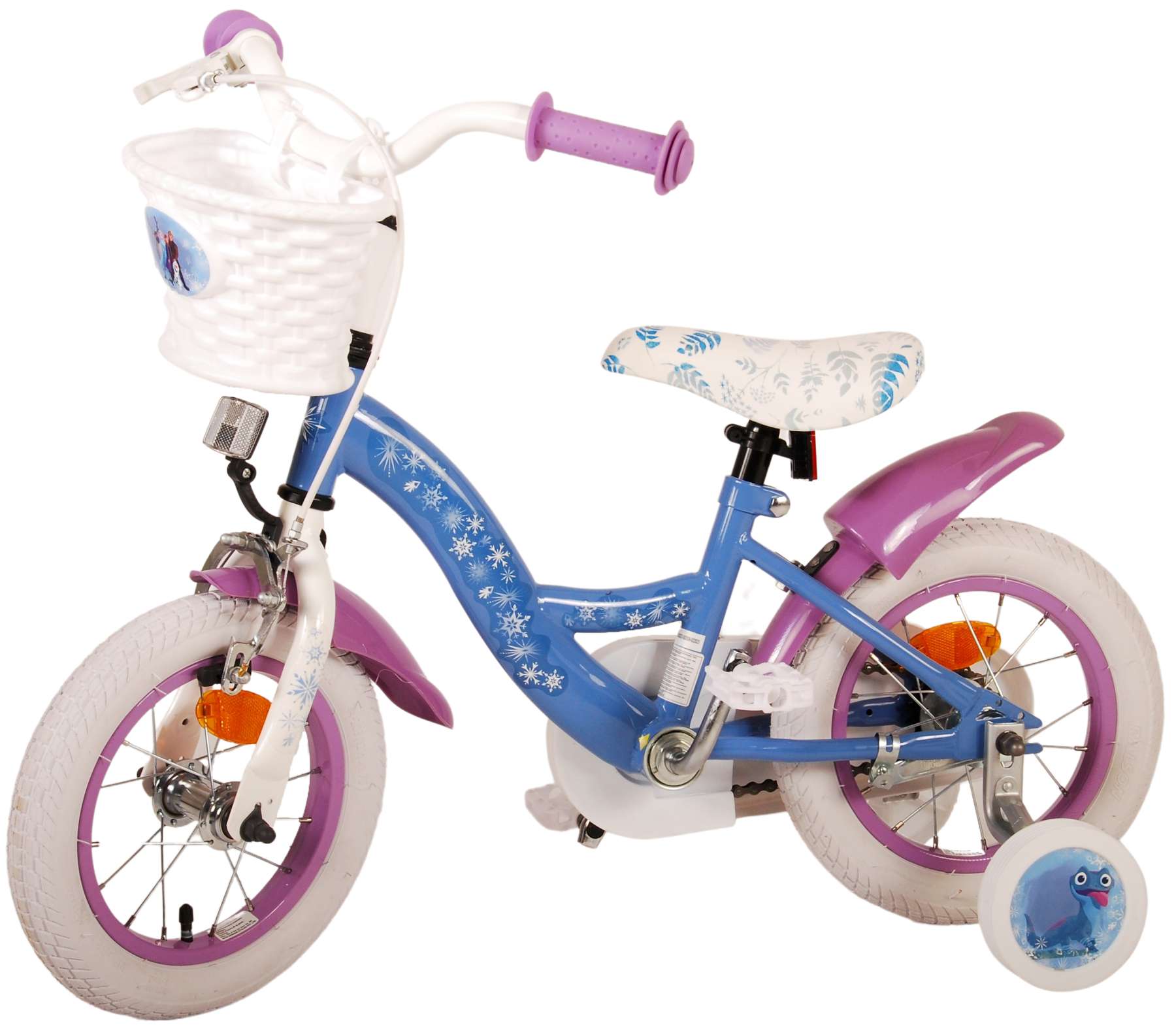 TPFSports Disney Frozen 2 Kinderfahrrad - Mädchen - 12 Zoll - Modell 4