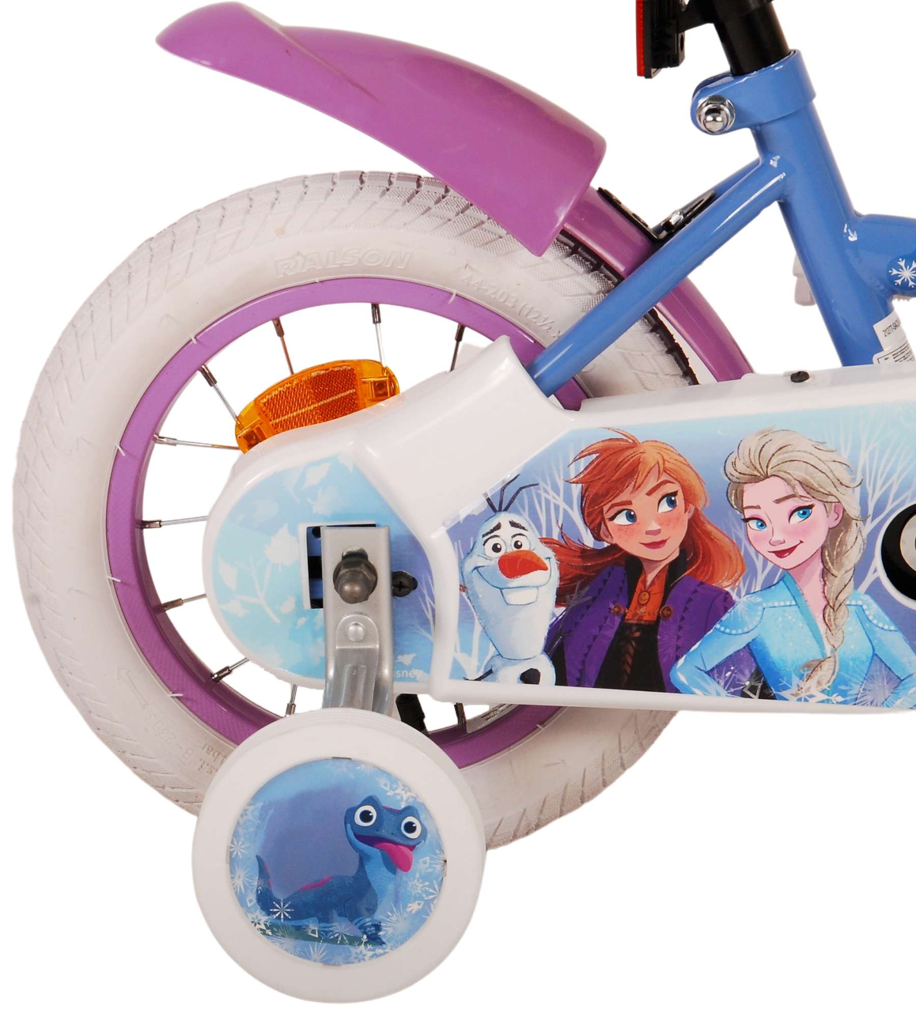 TPFSports Disney Frozen 2 Kinderfahrrad - Mädchen - 12 Zoll - Modell 4