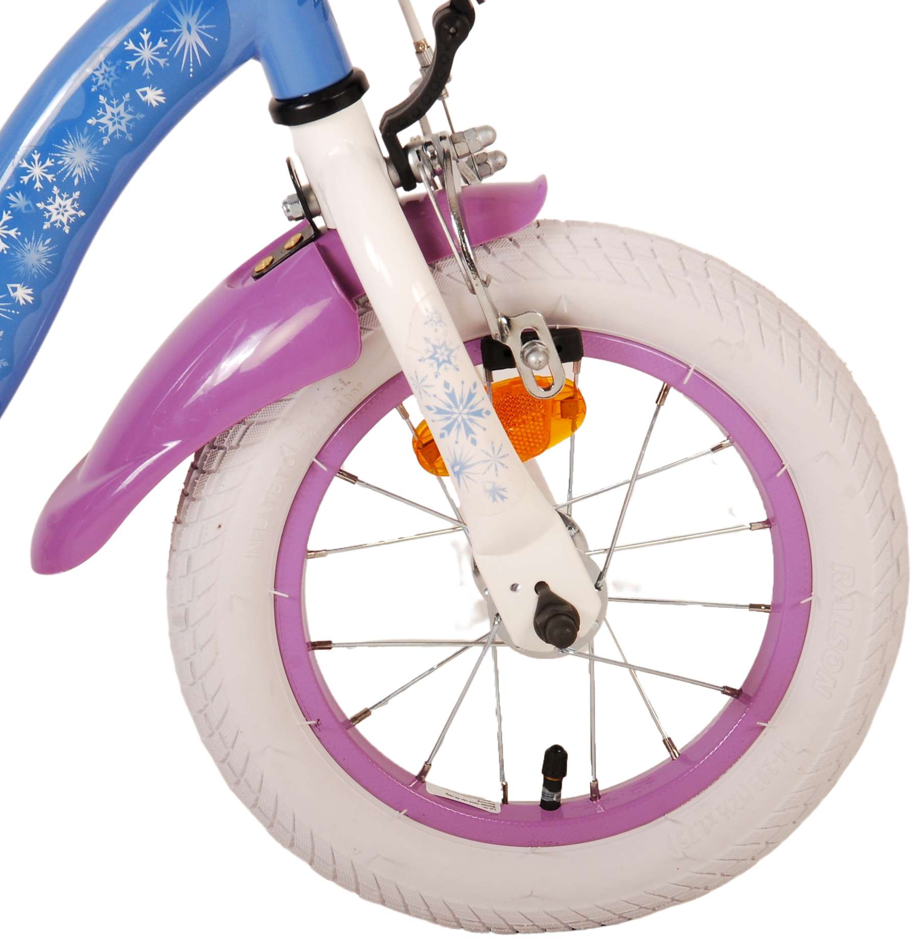 TPFSports Disney Frozen 2 Kinderfahrrad - Mädchen - 12 Zoll - Modell 4