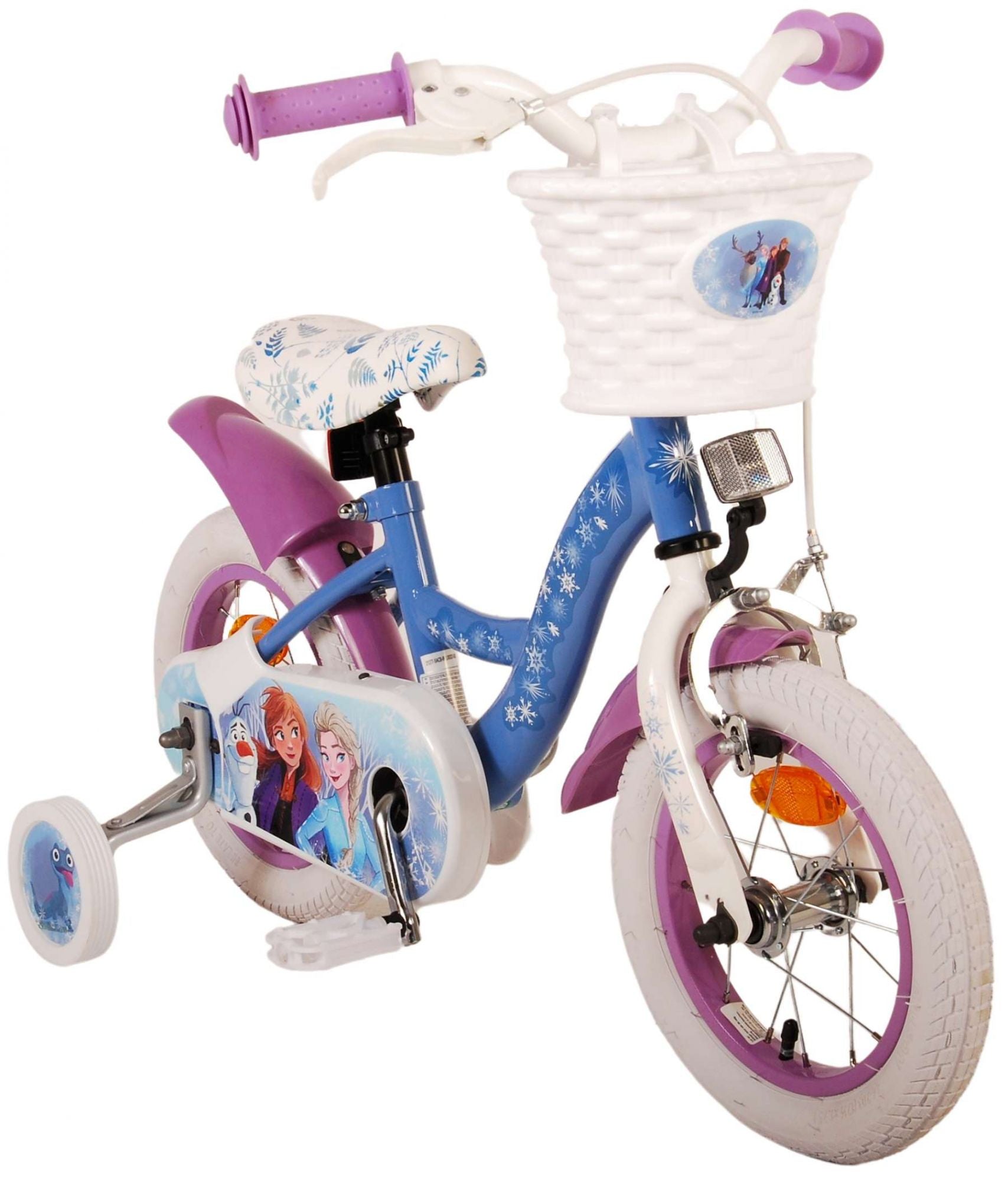 TPFSports Disney Frozen 2 Kinderfahrrad - Mädchen - 12 Zoll - Modell 4