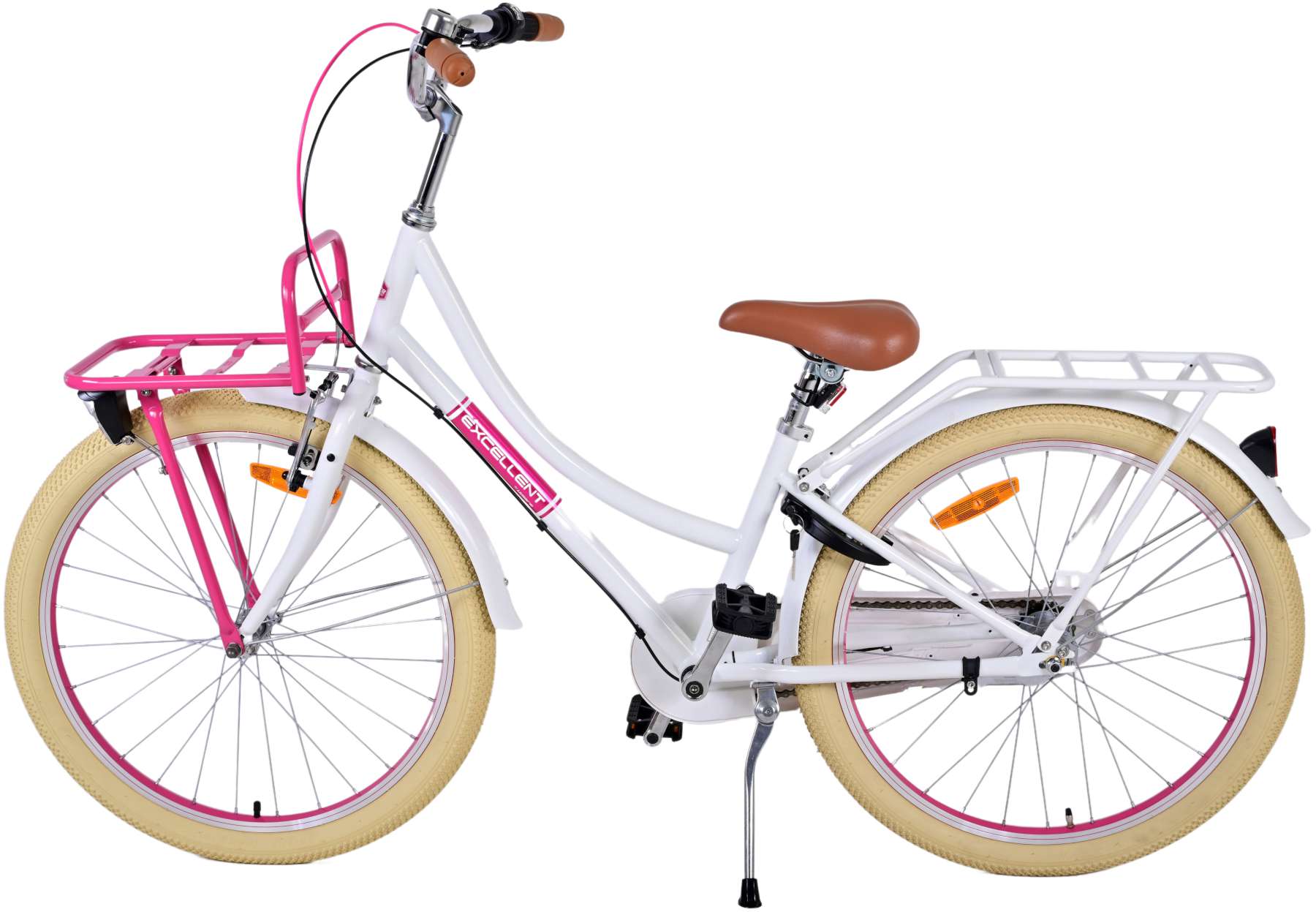 TPFSports Excellent Kinderfahrrad - Mädchen - 24 Zoll - 3 Gänge