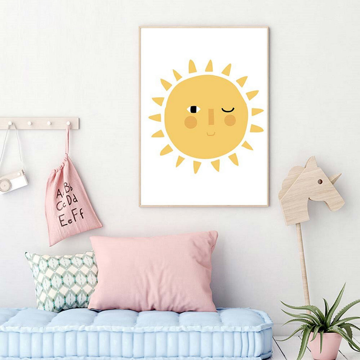 TPFLiving Poster Canvas / You are my sunshine for children\'s rooms - / –  Traumpreisfabrik