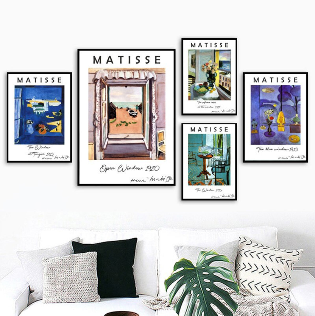 and Traumpreisfabrik – Matisse Retro TPFLiving / Henri Poster Landscapes Still L Canvas -