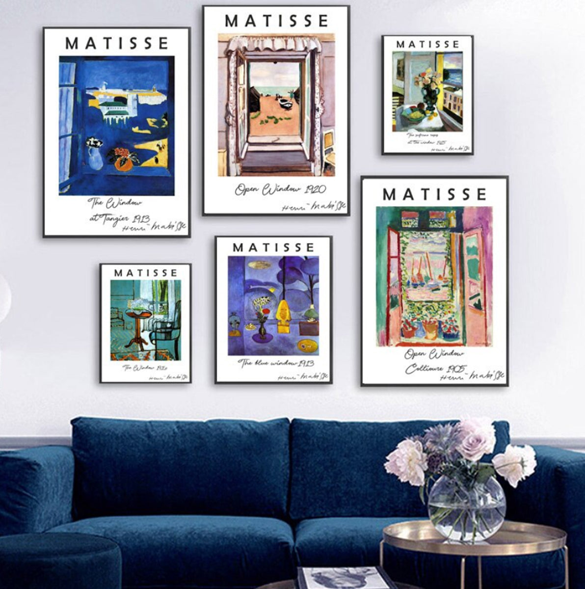 Matisse Henri – - Canvas Still Landscapes / Poster Retro TPFLiving and Traumpreisfabrik L