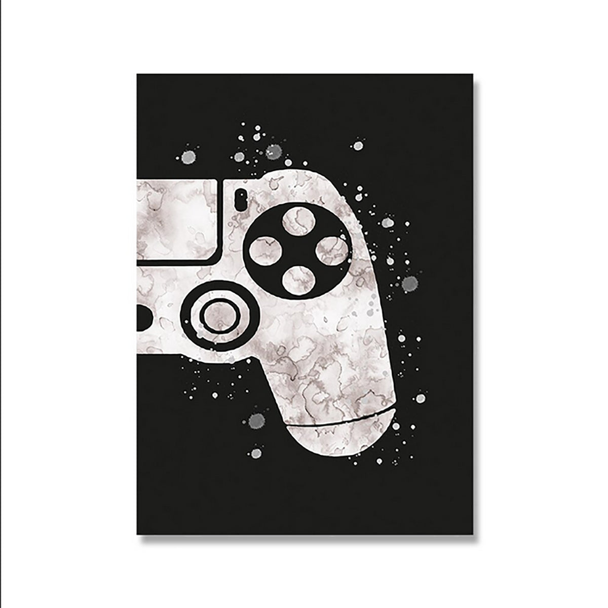 TPFLiving Poster Leinwand / Aquarell Gamepad, Spielekonsole, Computerspiele - / Verschiedene Größen - OHNE Rahmen - Modell B
