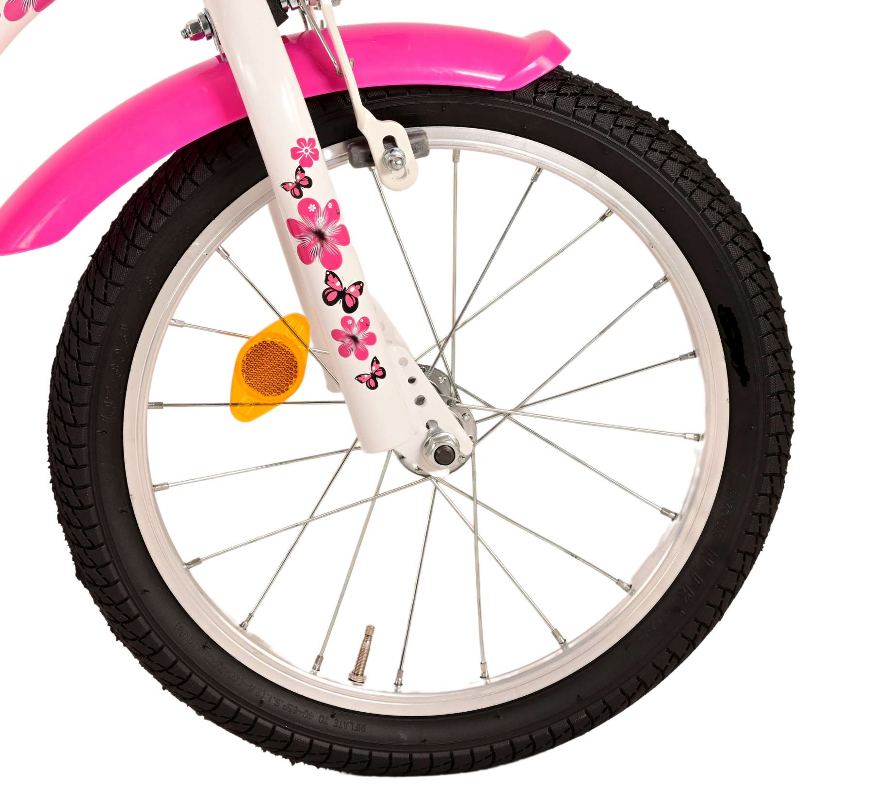 TPFSports Lovely Kinderfahrrad - Mädchen - 16 Zoll - 2 Handbremsen