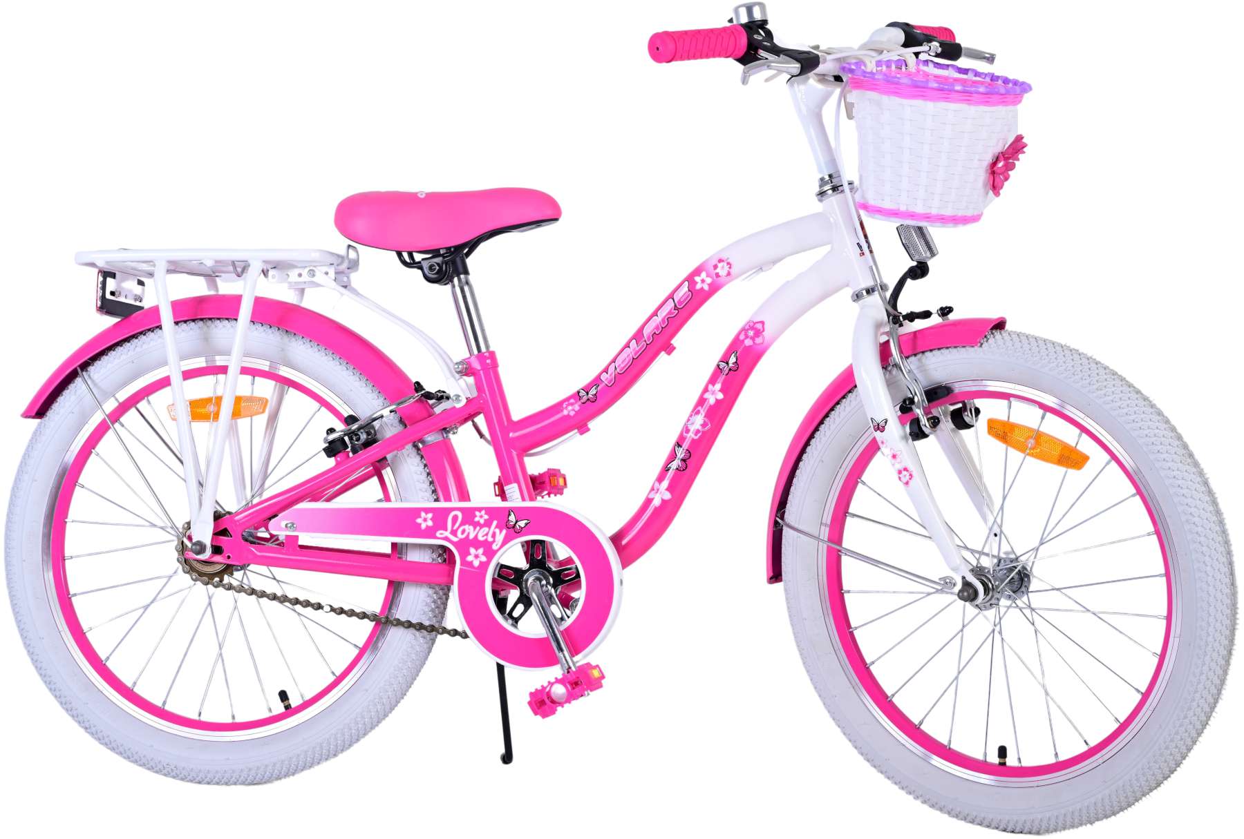 TPFSports Lovely Kinderfahrrad - Mädchen - 20 Zoll - Rücktritt + Handbremse