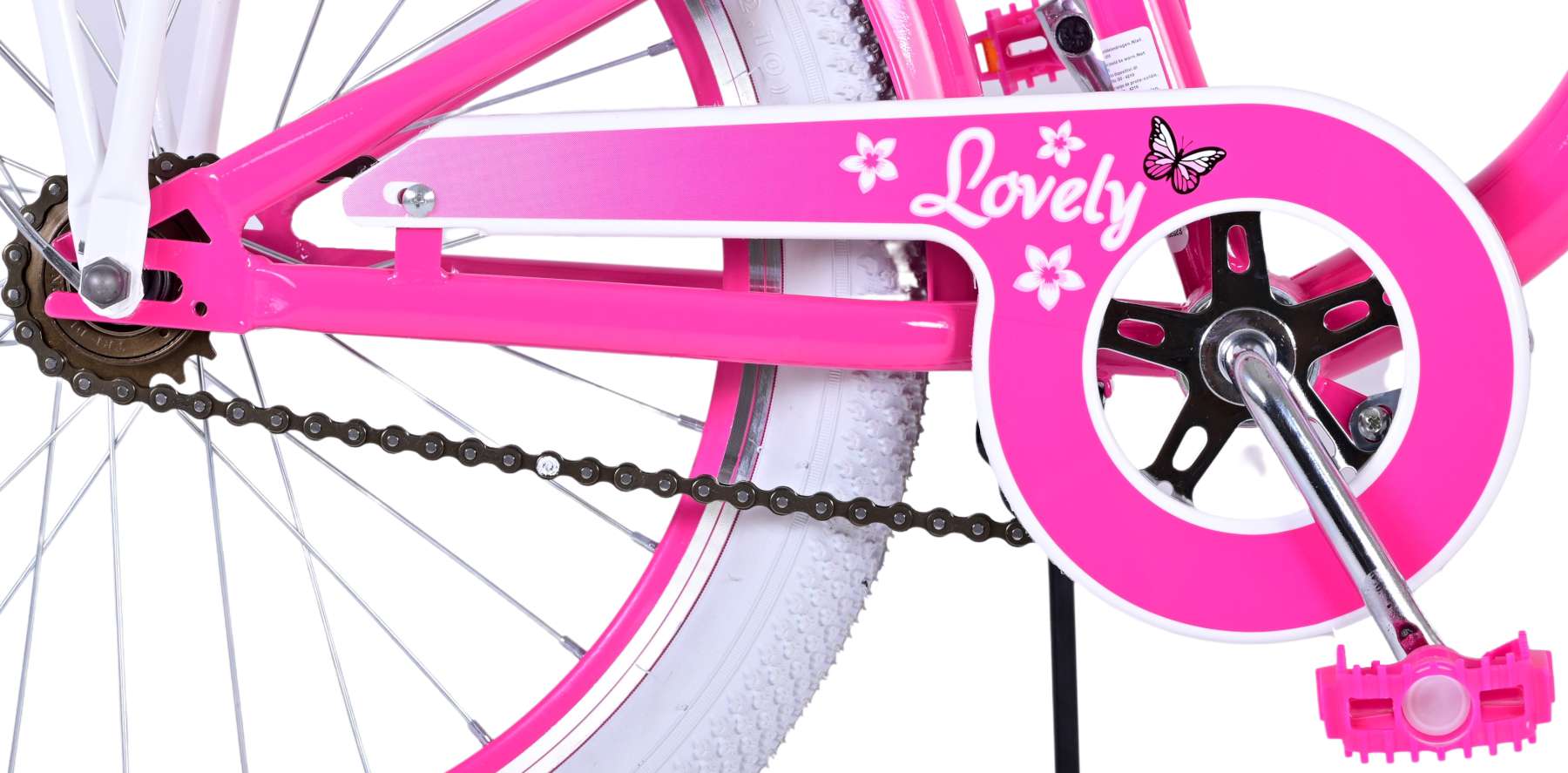 TPFSports Lovely Kinderfahrrad - Mädchen - 20 Zoll - Rücktritt + Handbremse