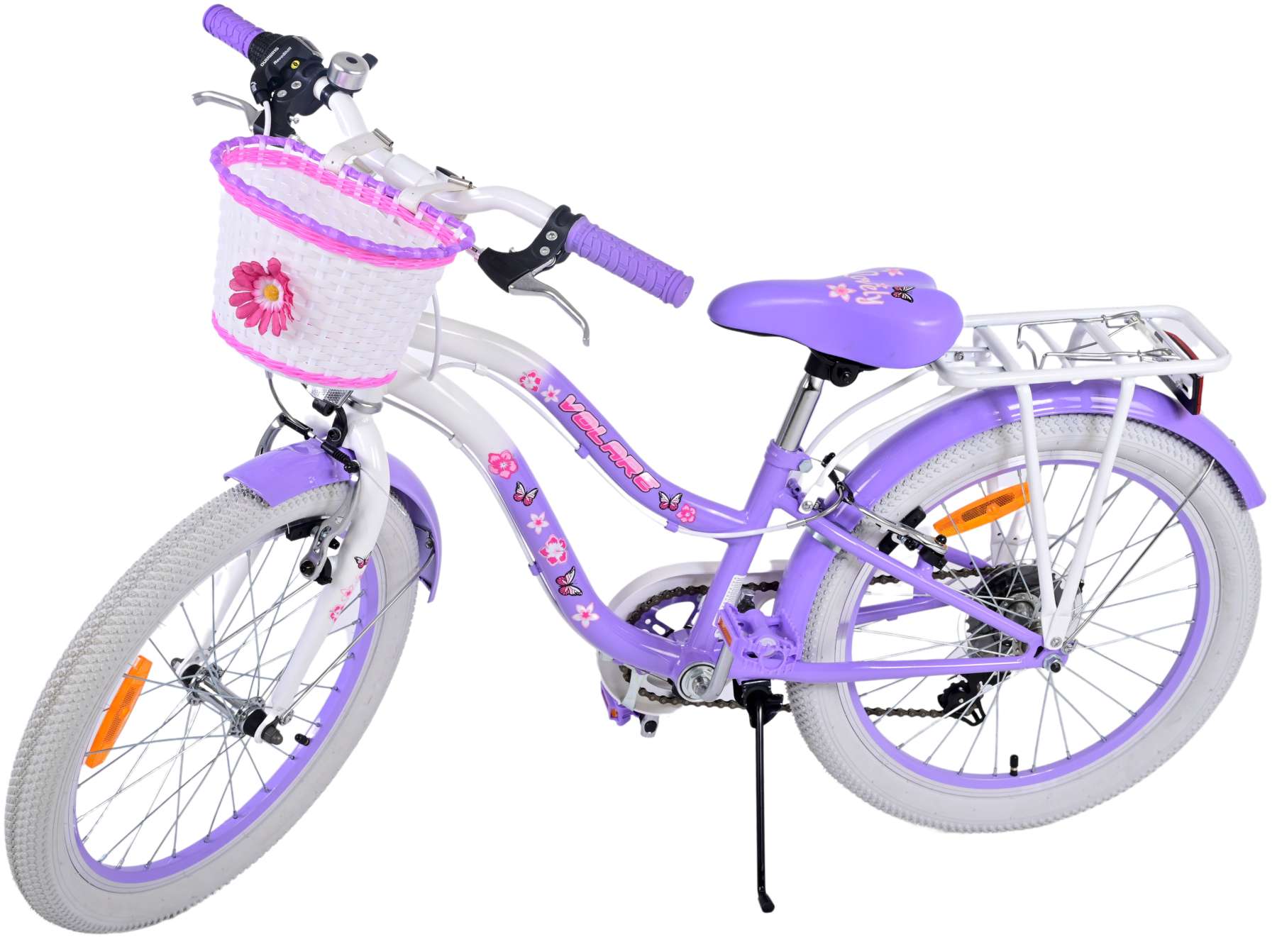 TPFSports Lovely Kinderfahrrad - Mädchen - 20 Zoll - 2 Handbremsen - 7 Gänge