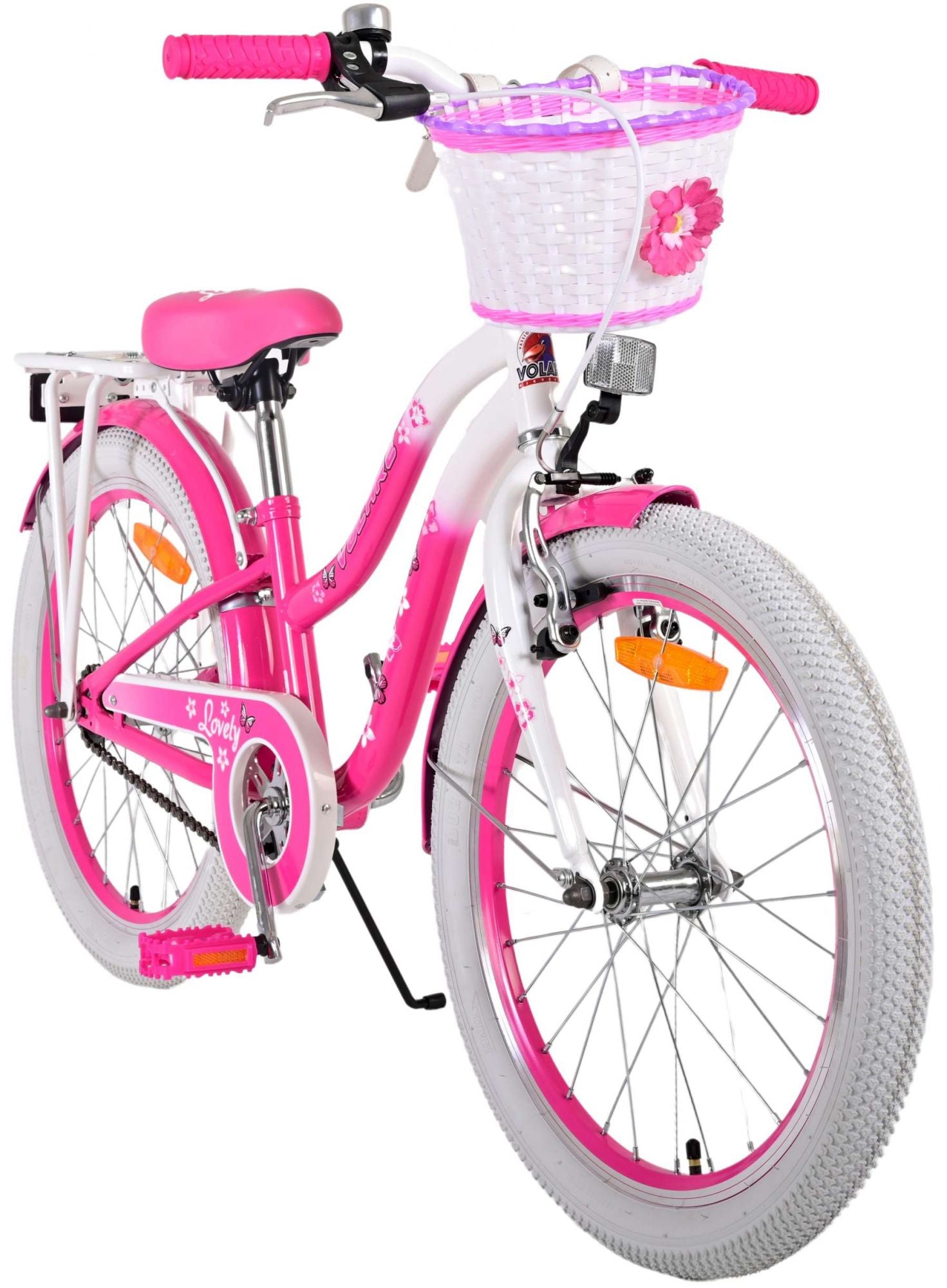 TPFSports Lovely Kinderfahrrad - Mädchen - 20 Zoll - Rücktritt + Handbremse