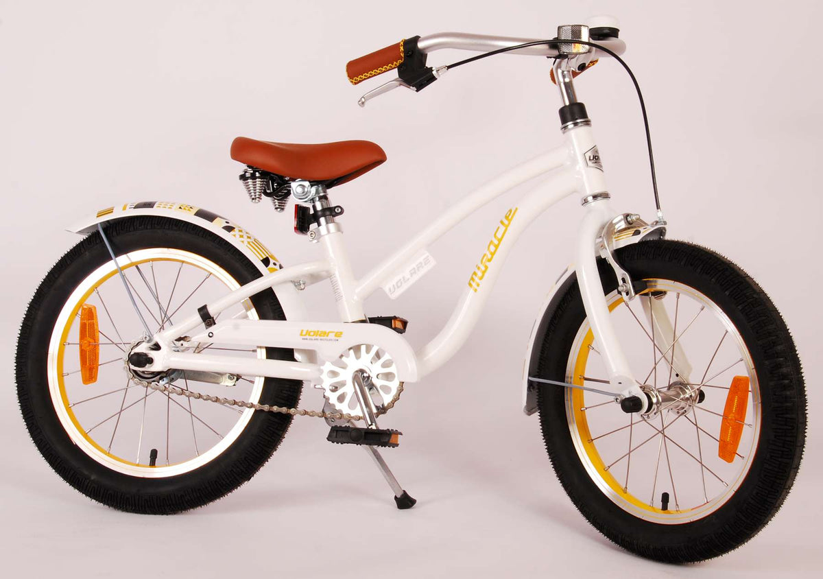 TPFSports Miracle Cruiser Kinderfahrrad - Mädchen - 16 Zoll - Rücktritt + Handbremse