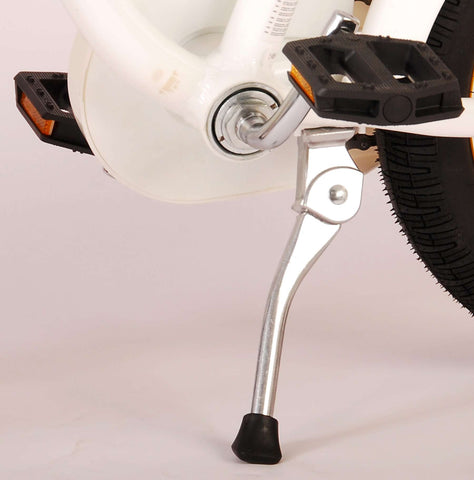 TPFSports Miracle Cruiser Kinderfahrrad - Mädchen - 14 Zoll - Rücktritt + Handbremse - Mattschwarz