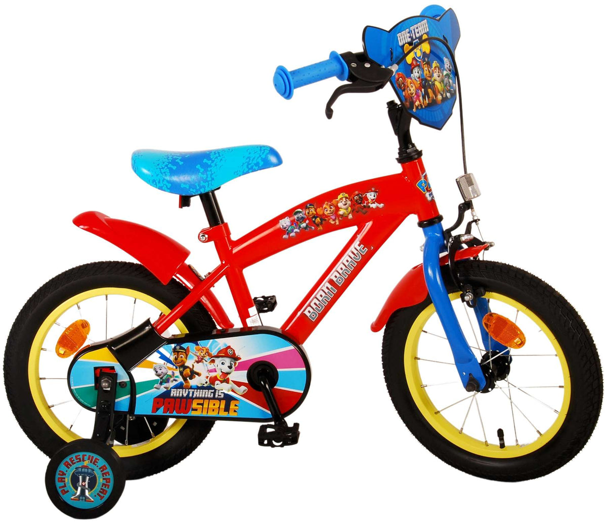 TPFSports Paw Patrol Kinderfahrrad - Jungen - 14 Zoll - Modell 5