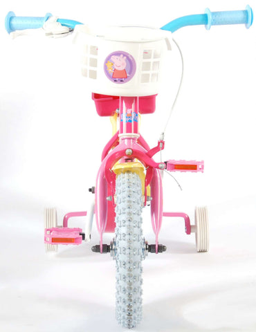 TPFSports Peppa Pig Kinderfahrrad - Mädchen - 12 Zoll