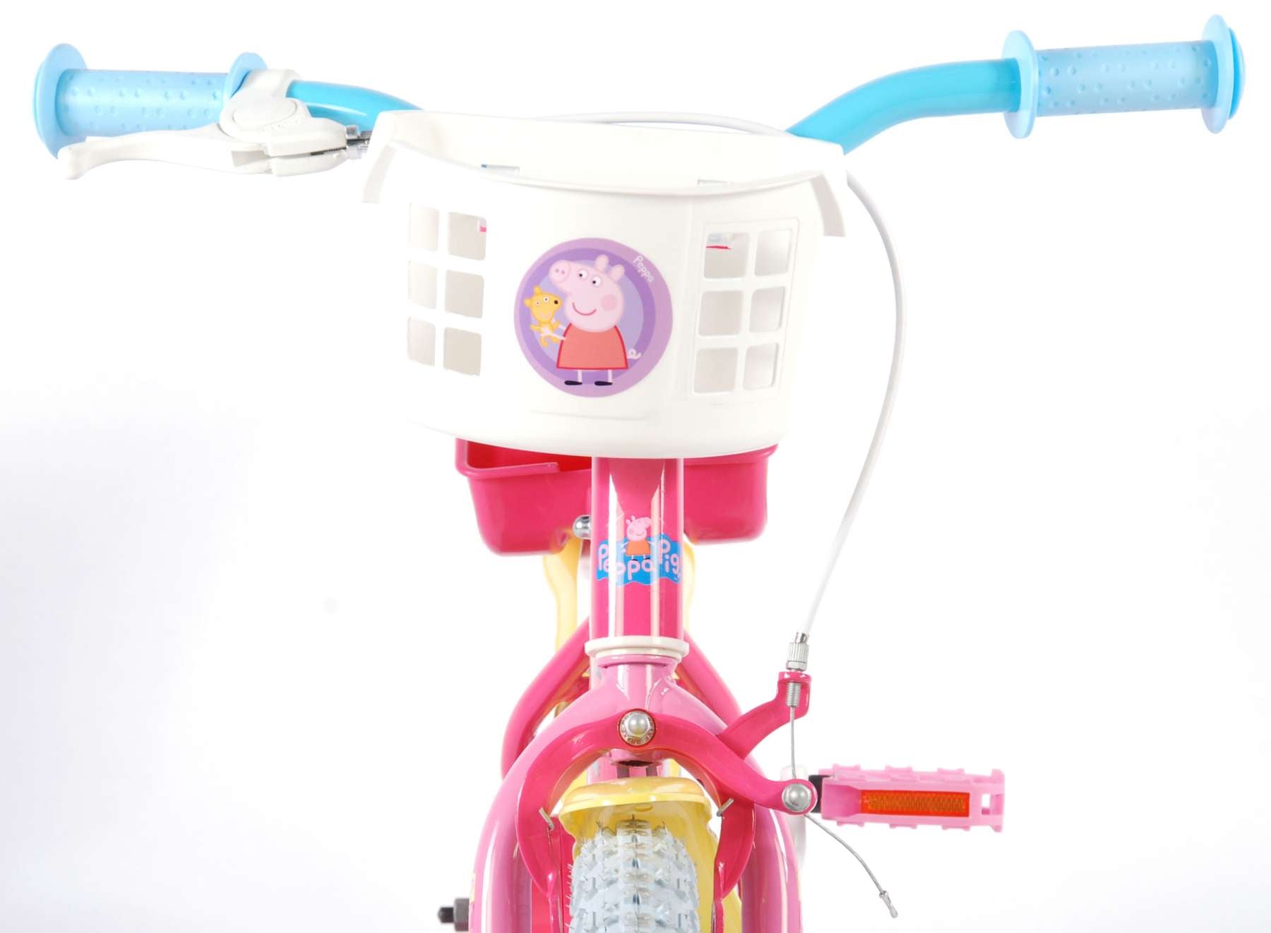 TPFSports Peppa Pig Kinderfahrrad - Mädchen - 12 Zoll