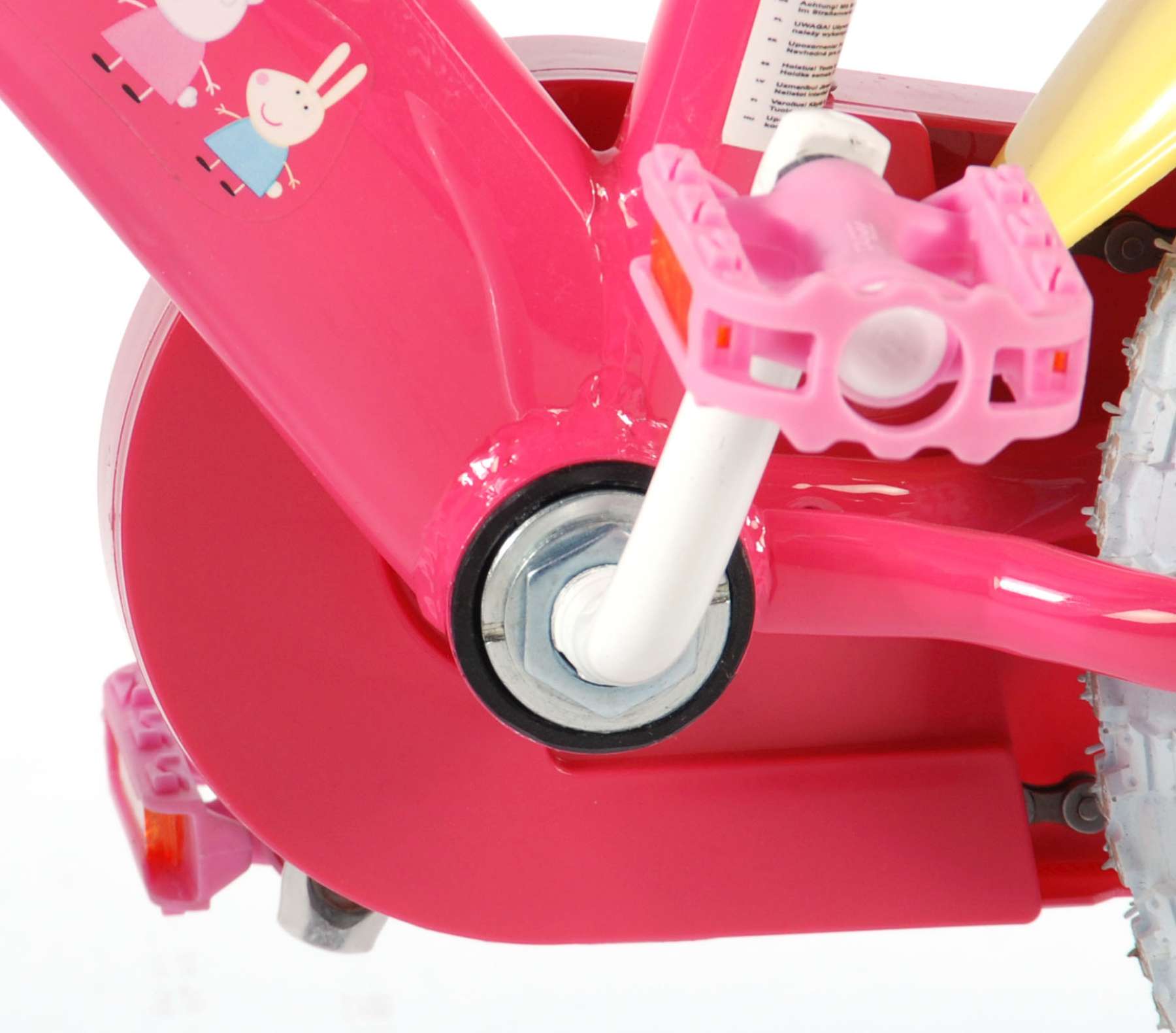 TPFSports Peppa Pig Kinderfahrrad - Mädchen - 12 Zoll