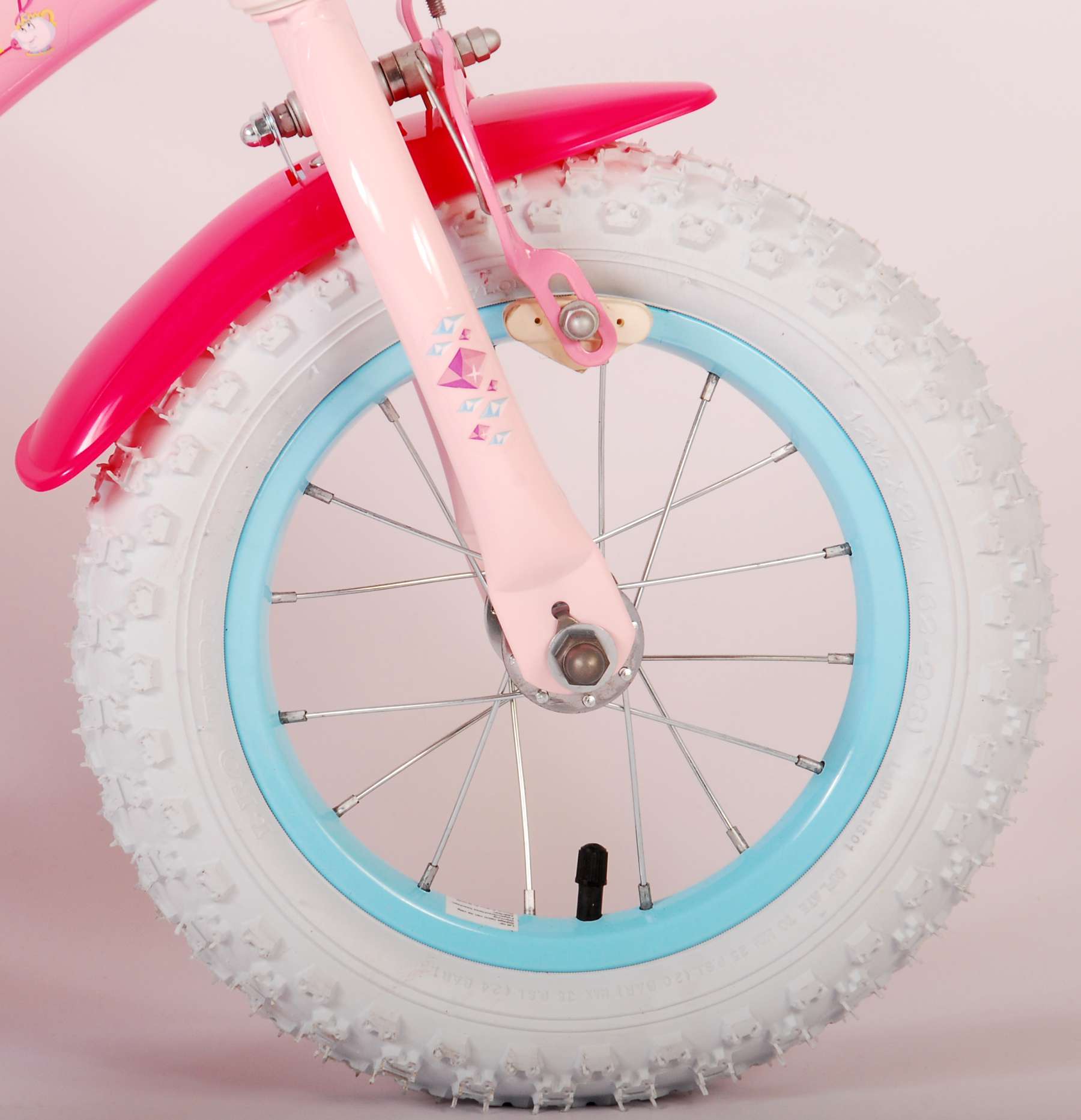 TPFSports Disney Princess Kinderfahrrad - Mädchen - 12 Zoll