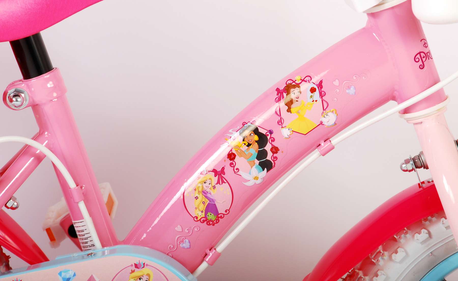 TPFSports Disney Princess Kinderfahrrad - Mädchen - 12 Zoll