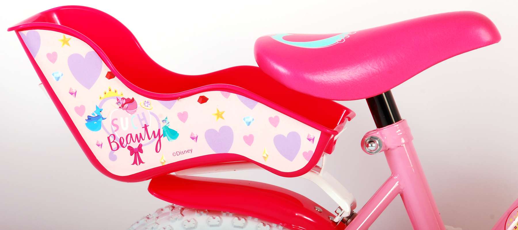 TPFSports Disney Princess Kinderfahrrad - Mädchen - 12 Zoll