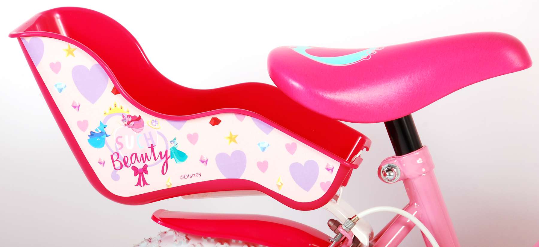 TPFSports Disney Princess Kinderfahrrad - Mädchen - 12 Zoll