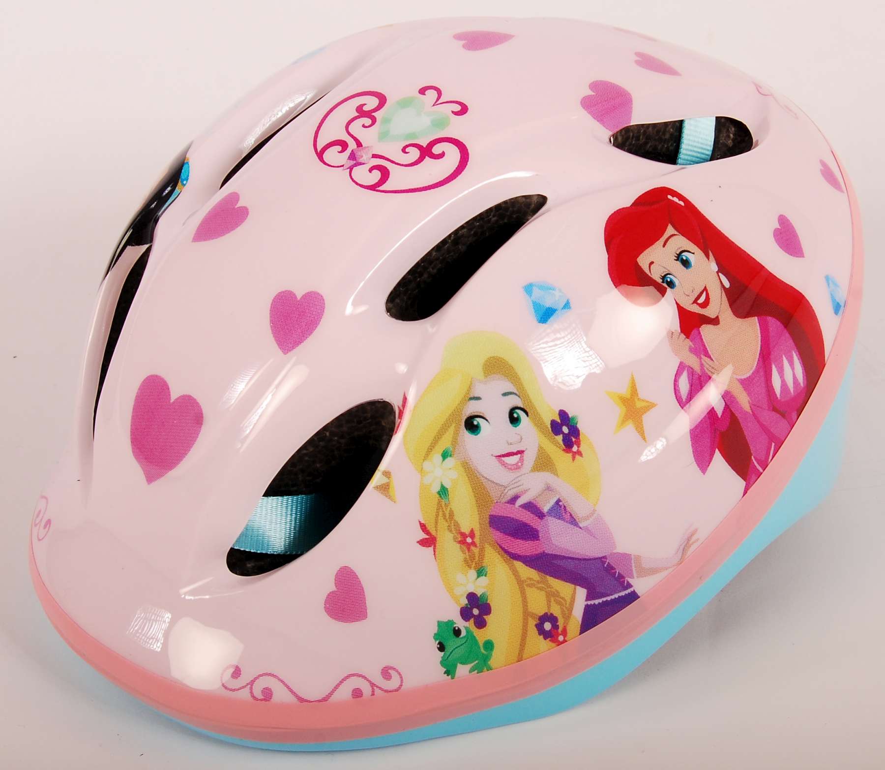 TPFSports Disney-Fahrradhelm Prinzessin - 52-56cm Kopfumfang - Mädchen - Rosa