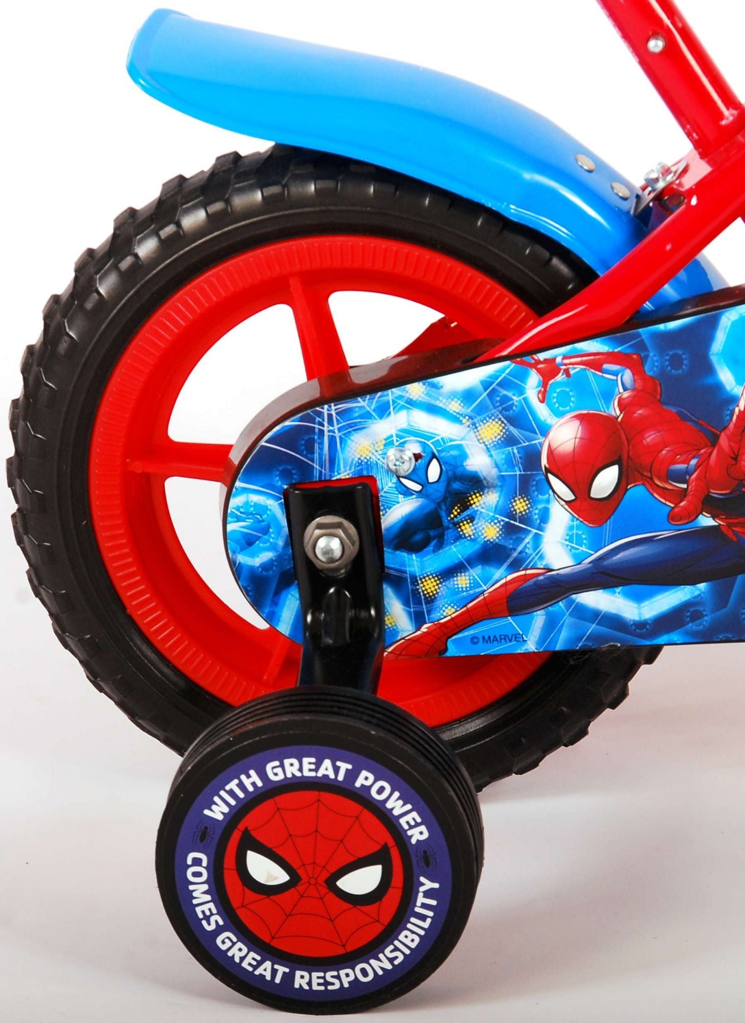 TPFSports Disney Spiderman Kinderfahrrad - Jungen - 10 Zoll