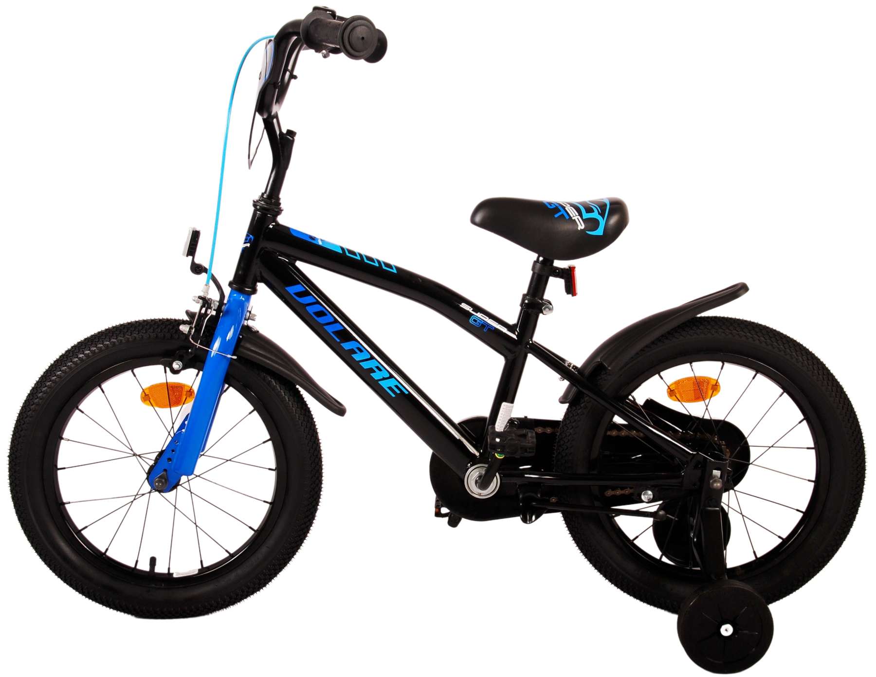 kinderfahrrad 16 zoll scheibenbremse TPFSports Super GT Kinderfahrrad - Jungen