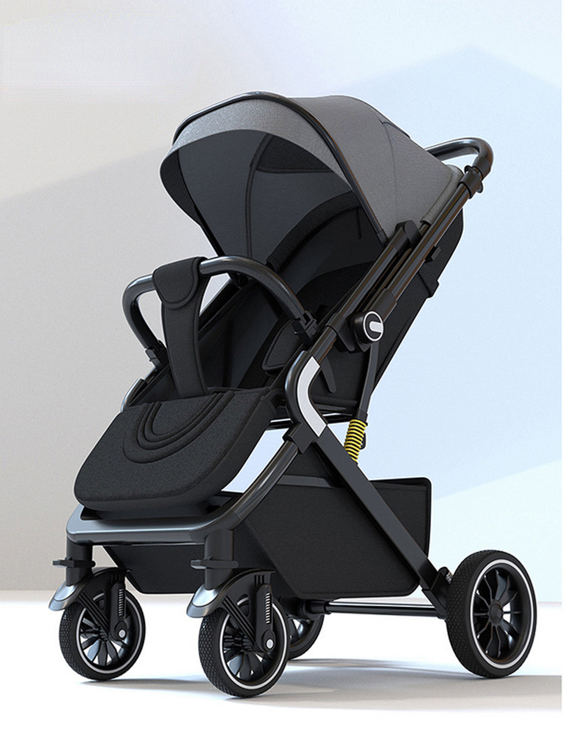 TPFLiving Klappkinderwagen Modell 14 Stoff