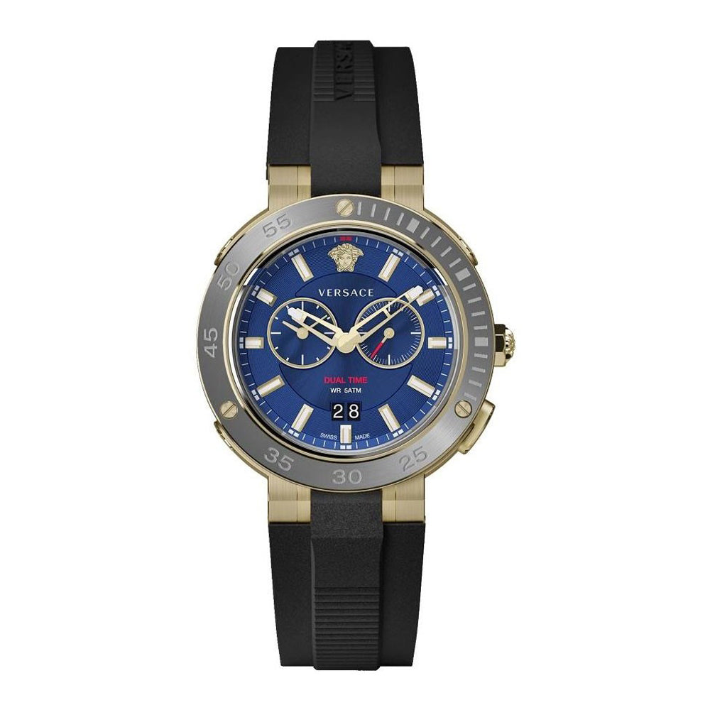 Versace VECN00119 V-Extreme Pro Herrenuhr Dualtimer