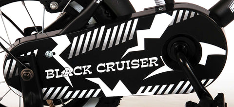 TPFSports Black Cruiser Kinderfahrrad - Jungen - 12 Zoll