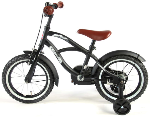 TPFSports Black Cruiser Kinderfahrrad - Jungen - 14 Zoll