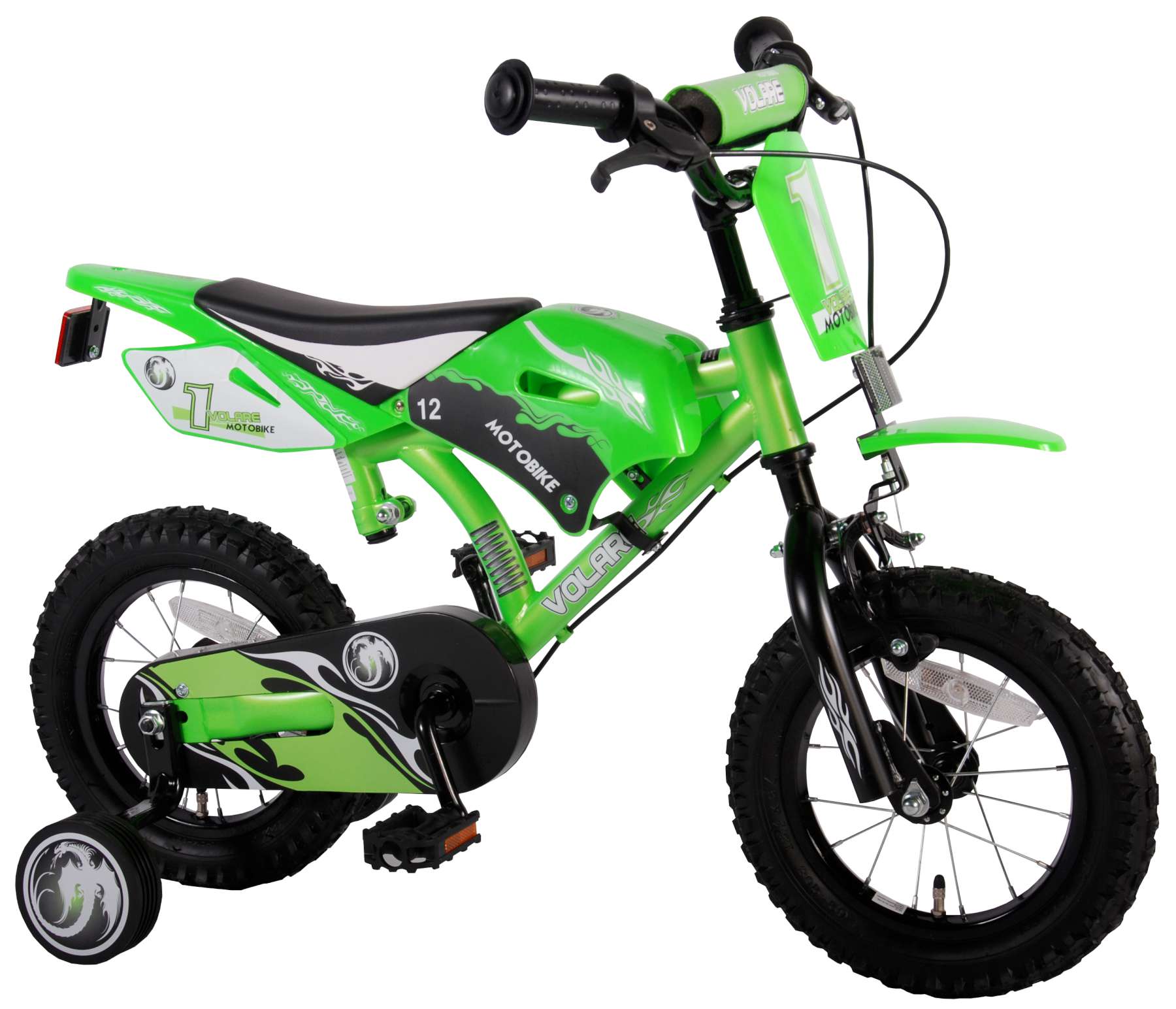 TPFSports Kinderfahrrad Volare Motorbike 12 Zoll Rücktritt und