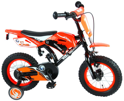 TPFSports Motorrad Kinderfahrrad - Jungen - 12 Zoll