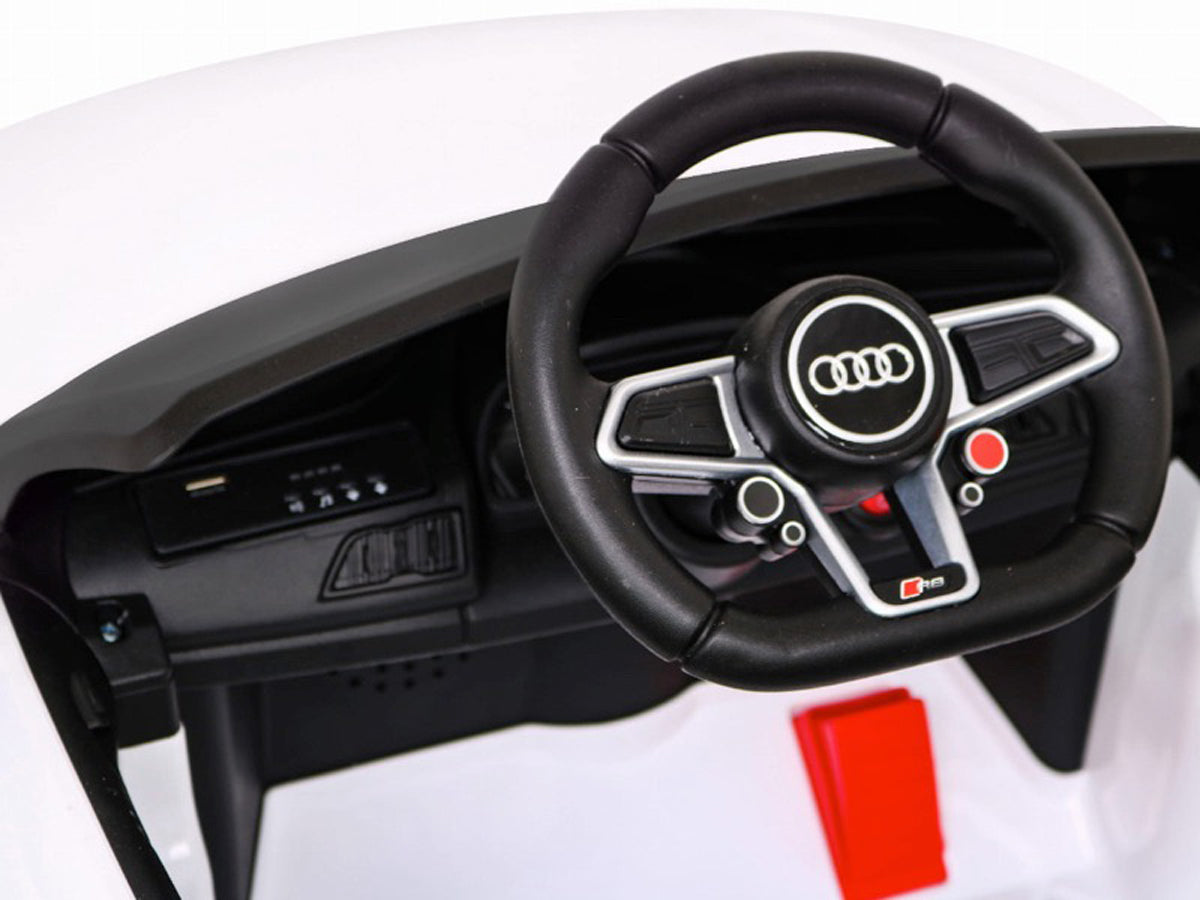 TPFLiving electric children's car Audi R8 Sport - white
