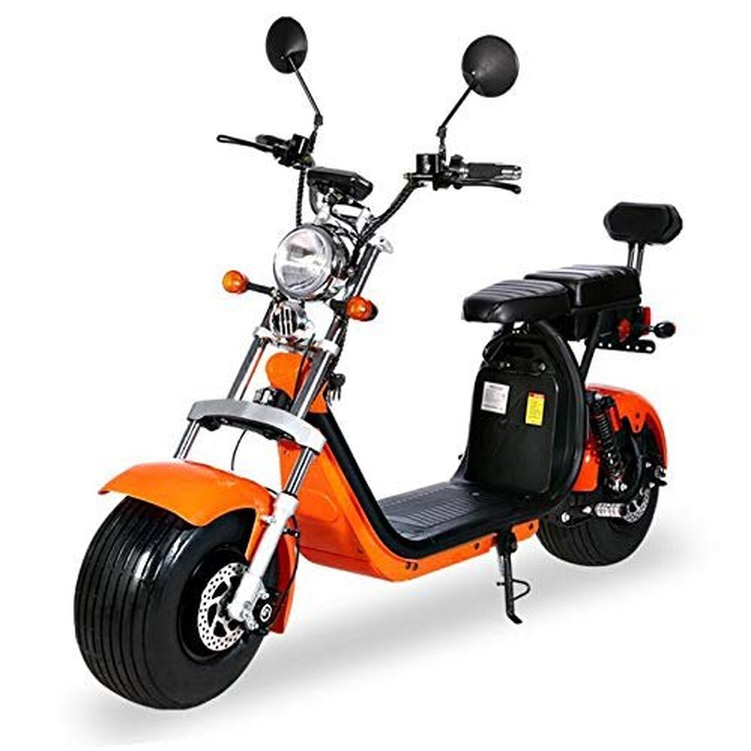 TPFLiving E-Scooter Coco Bike Fat mit Straßenzulassung - Elektroroller - Scheibenbremsen