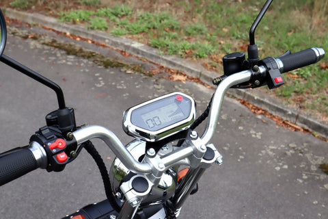 TPFLiving E-Scooter Coco Bike Fat CP1.6 mit Straßenzulassung schwarz - Elektroroller - Scheibenbremsen