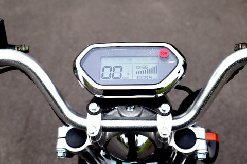 TPFLiving E-Scooter Coco Bike Fat CP1.6 mit Straßenzulassung schwarz - Elektroroller - Scheibenbremsen