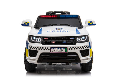 TPFLiving Elektro-Kinderauto GB-Polizei Auto - Kinderauto - Elektroauto - Sicherheitsgurt