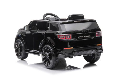 TPFLiving Elektro-Kinderauto Land Rover Discovery - Kinderauto - Elektroauto - Ledersitz und Sicherheitsgurt