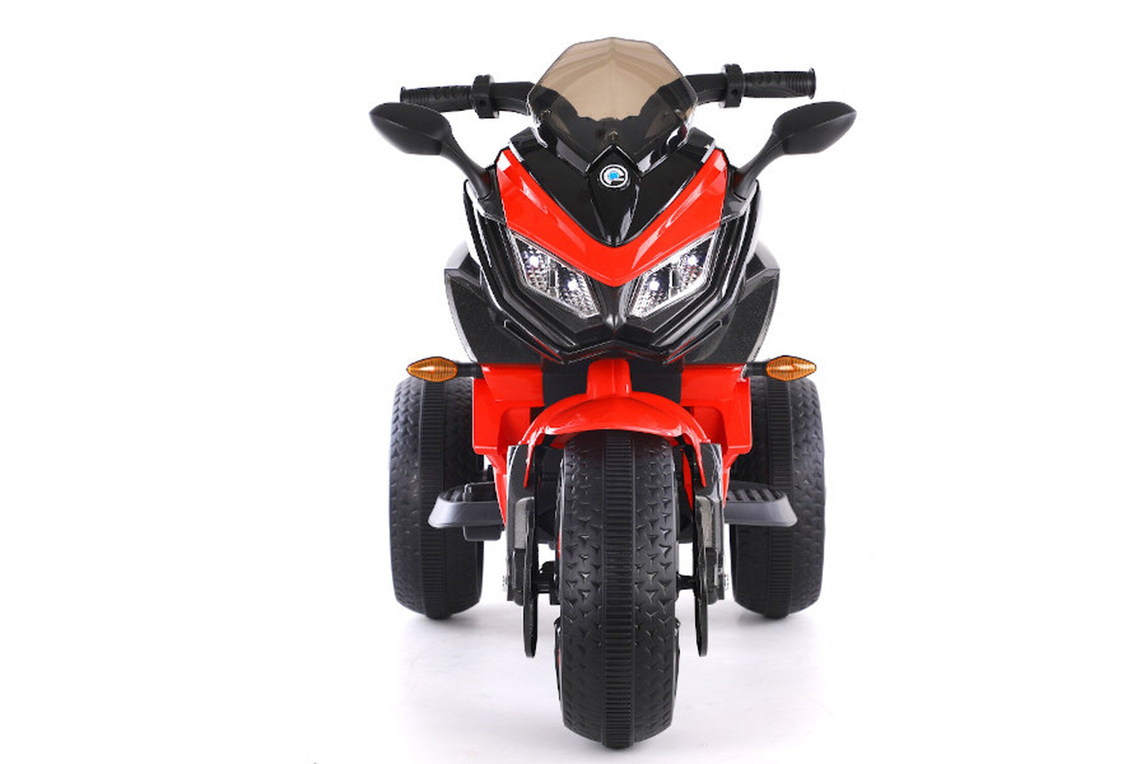 TPFLiving Elektro-Kindermotorrad Dreirad 5118 rot lackiert - Kindermotorrad - Elektromotorrad -