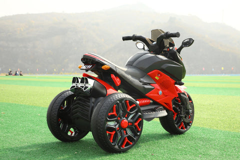 TPFLiving Elektro-Kindermotorrad Dreirad 5118 rot lackiert - Kindermotorrad - Elektromotorrad -