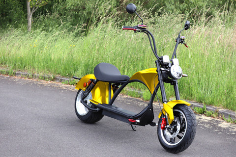 TPFLiving E-Scooter Coco Bike e-Chopper - Elektroroller - Scheibenbremsen