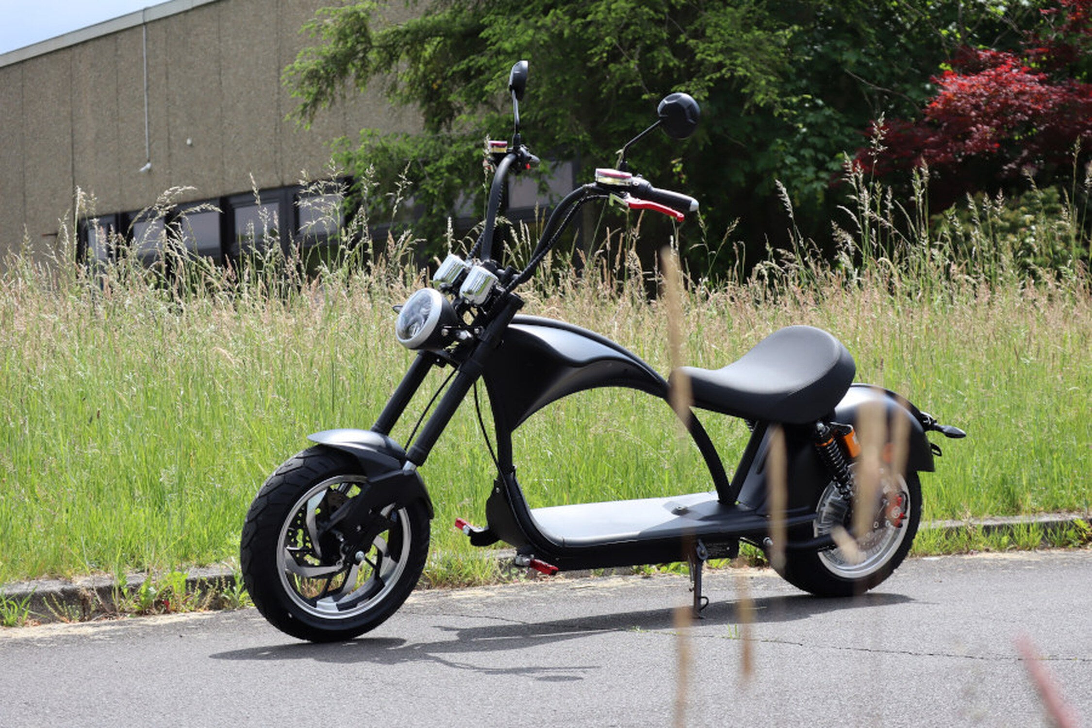 TPFLiving E-Scooter Coco Bike e-Chopper - Elektroroller - Scheibenbremsen